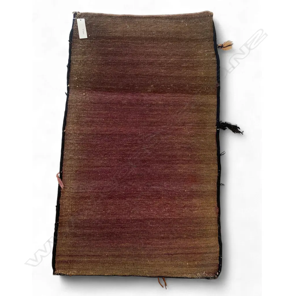 Bag - wool/camel, - pile/flatweave - Beluch - central panel with compass repeats. 100 x 59cm Image 1++